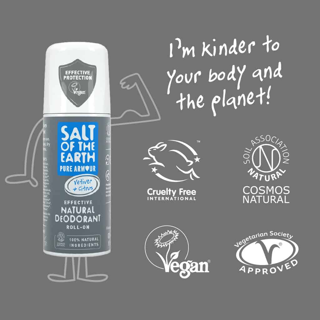 SALT OF THE EARTH Vetiver Citrus Roll On Deo 75 ml
