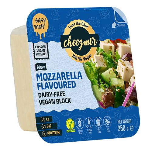 CHEEZMIR Vegan Peynir Mozzarella Blok 250 g