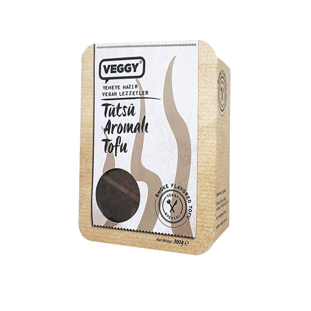 VEGGY Tütsü Aromalı Tofu 12 Paket - 1 Koli