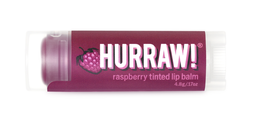 HURRAW Tinted Raspberry Lip Balm/ Ahududulu Dudak Koruyucu ( Renkli)
