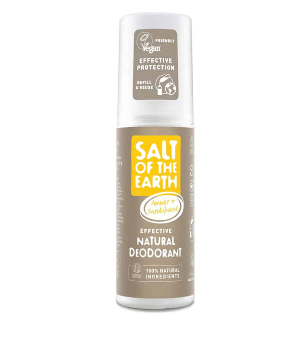 SALT OF THE EARTH Amber + Sandal Ağacı Sprey Deo 100 ml