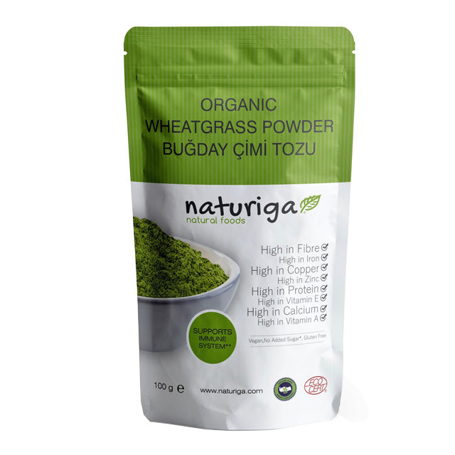 NATURIGA Organik Buğday Çimi Tozu 100 g