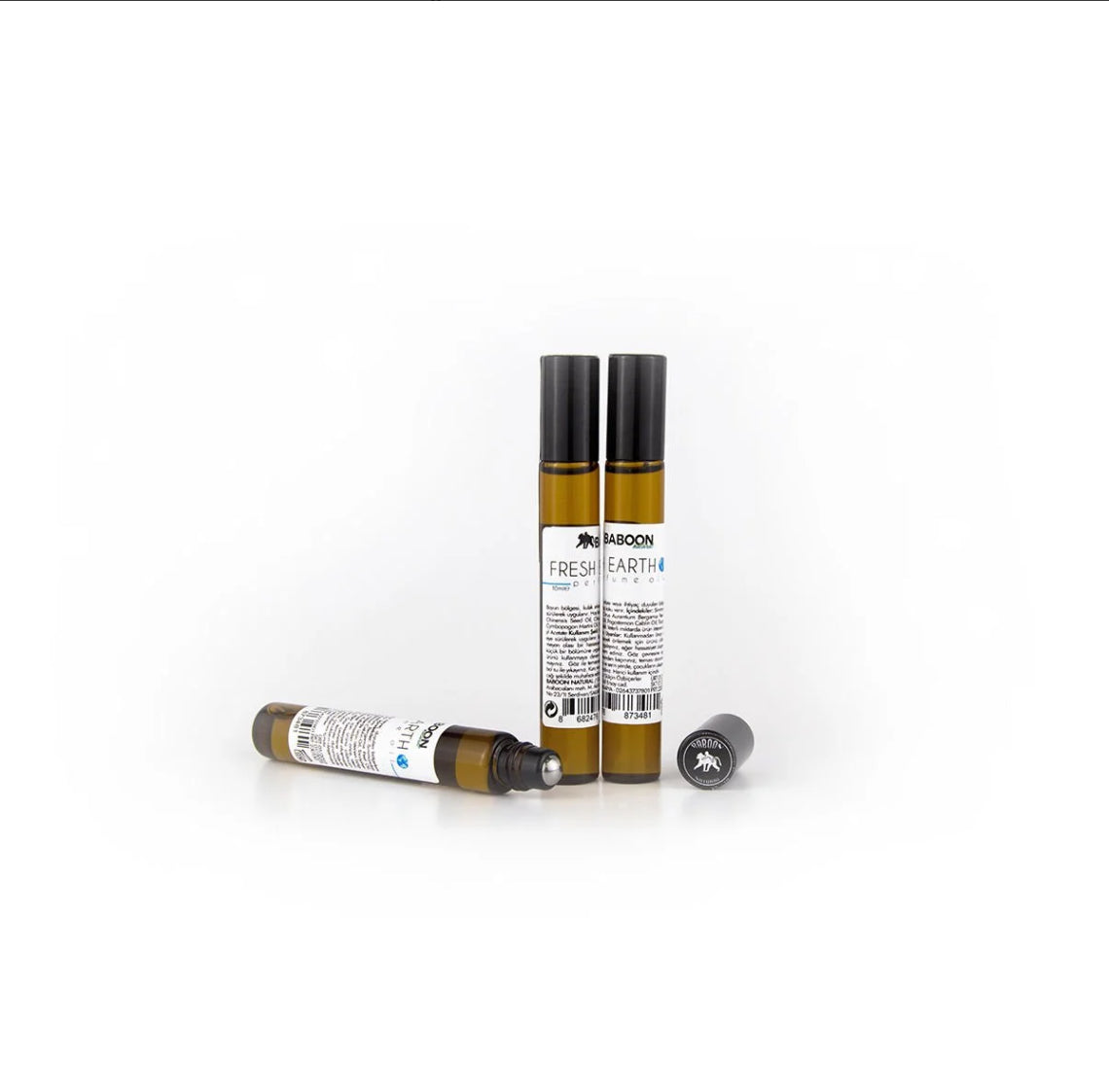 Baboon Natural Fresh Earth Perfume - Yağ Bazlı Parfüm 10 ml