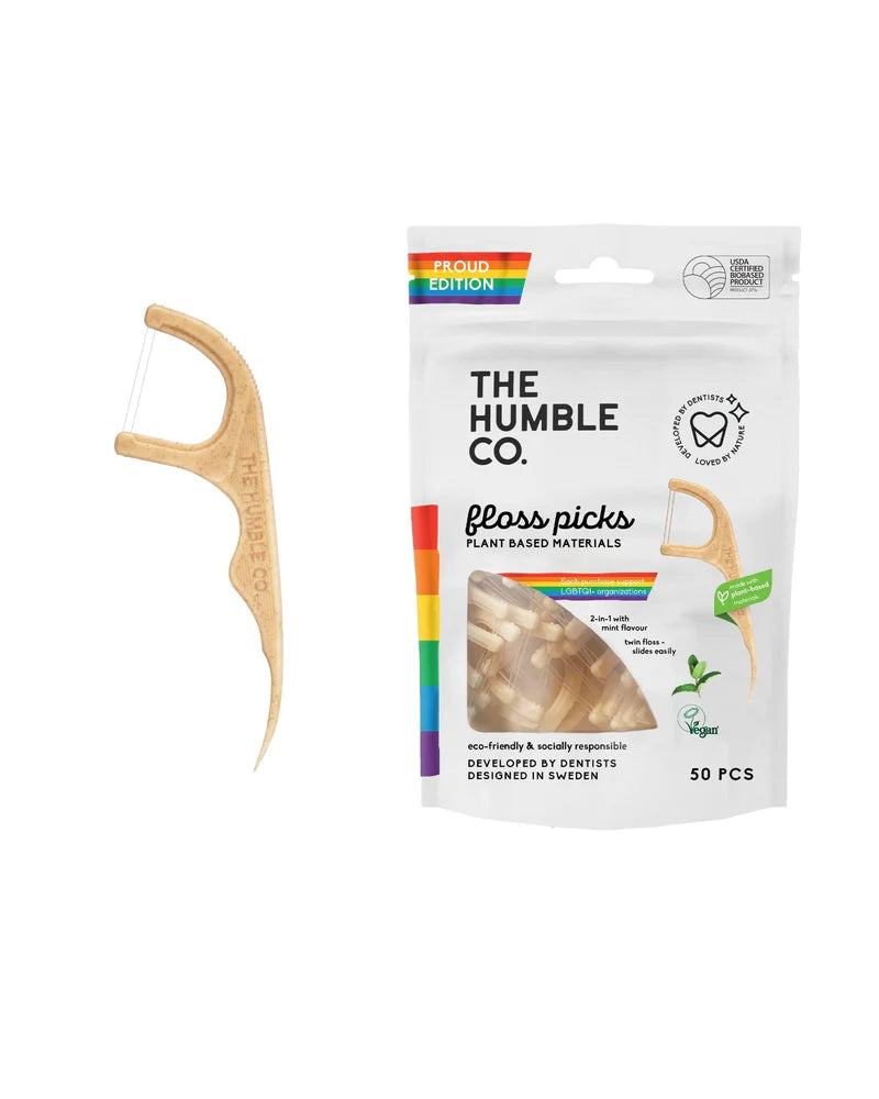 THE HUMBLE CO Kürdanlı Diş İpi Proud Edition