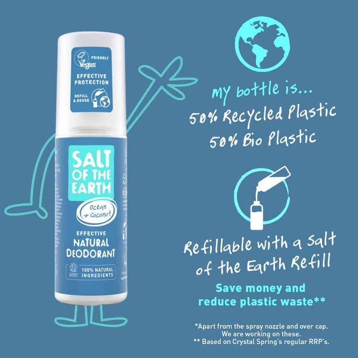 SALT OF THE EARTH Ocean + Coconut Sprey Deo 100 ml