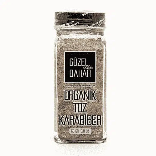 GÜZEL BAHAR Organik Toz Karabiber 60 g