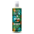 FAITH IN NATURE %99 Doğal İçerikli Nemlendirici Saç Bakım Kremi 400 ml- Normal-Kuruya Dönük Saçlar İçin Hindistan Cevizi