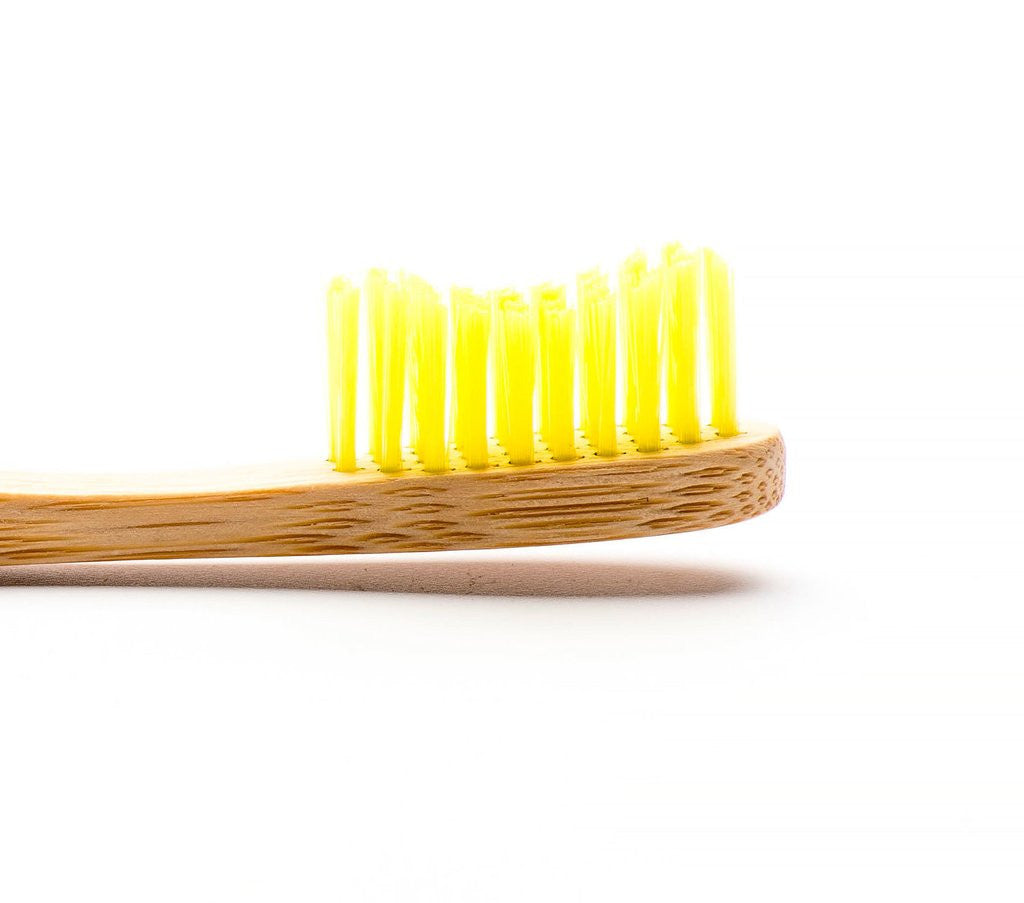 HUMBLE BRUSH Bambu Yetişkin Diş Fırçası Soft-Yumuşak SARI