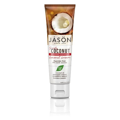 JASÖN Simply Coconut Cream Beyazlatıcı Diş Macunu 119 g