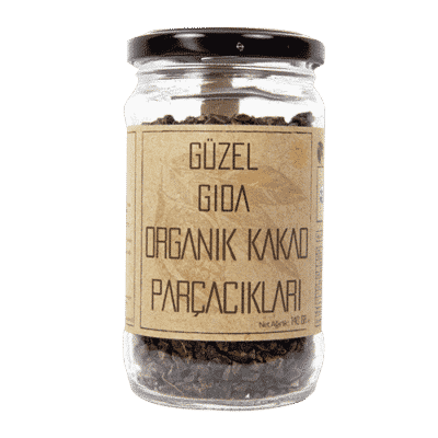 GÜZEL GIDA Organik Ham Kakao Parçacıkları 140 g