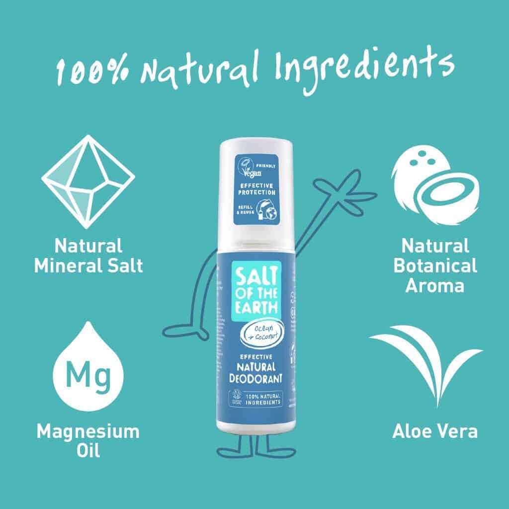 SALT OF THE EARTH Ocean + Coconut Sprey Deo 100 ml