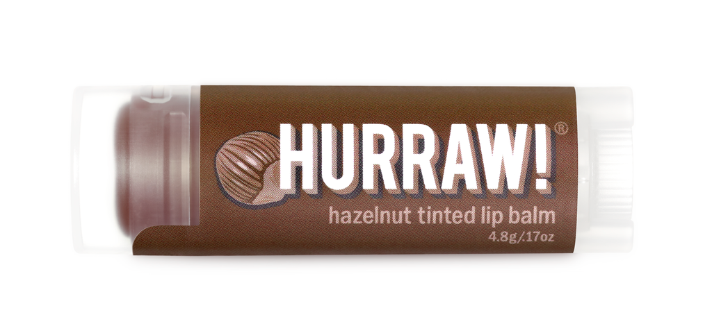 HURRAW Tinted Hazelnut Lip balm / Fındıklı Renk Veren Dudak Koruyucu