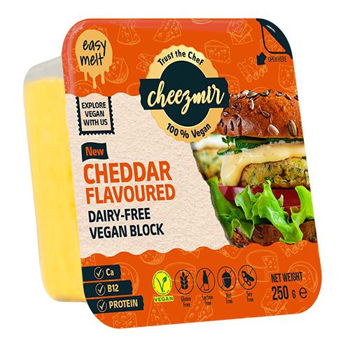 Cheezmir Vegan Peynir Cheddar Blok 250 g