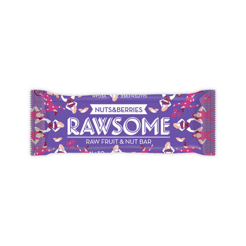 Rawsome Nuts & Berries Bar 40 g 1 kutu- 16 adet