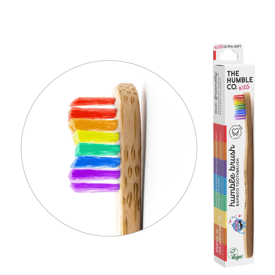 HUMBLE BRUSH Bambu ÇOCUK Diş Fırçası Ultra Soft- Çok Yumuşak PROUD
