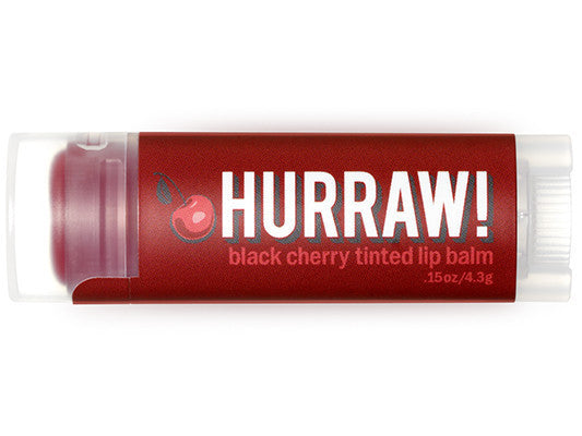 Hurraw Tinted Black Cherry Lip Balm Siyah Kirazlı Dudak Koruyucu( Renkli)