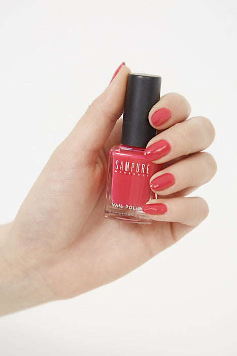 SAMPURE MINERALS Raspberry Cupcake - Glamorous Nail Polish - Oje