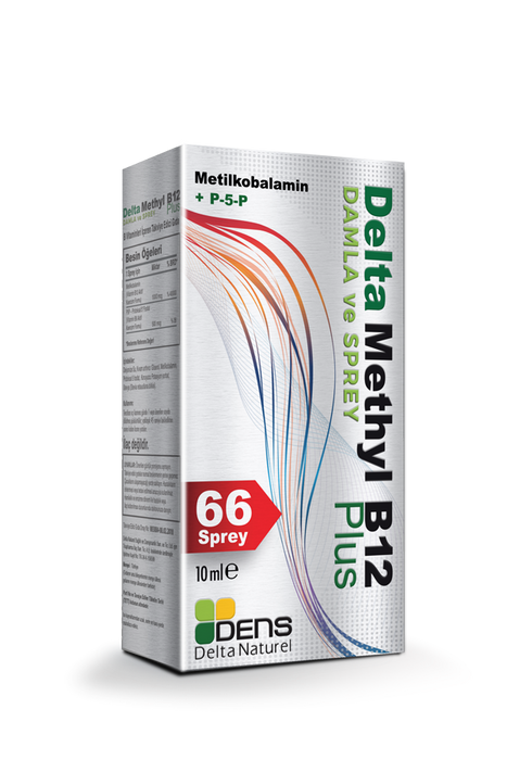 DELTA NATUREL Methyl B12 Plus Spray Methylcobalamin 10 ml