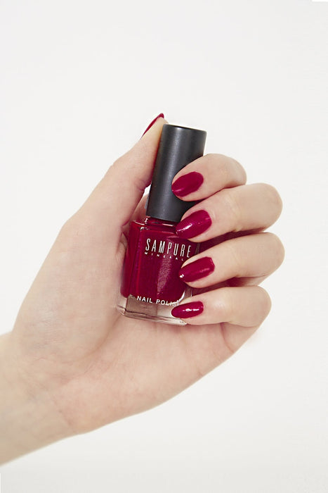 SAMPURE MINERALS Deep Garnet - Glamorous Nail Polish - Oje