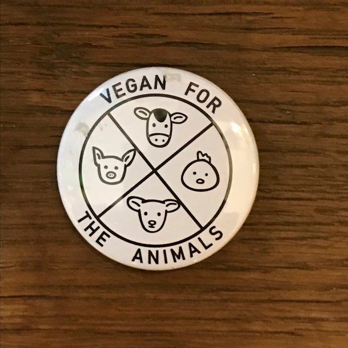 Rozet VEGAN FOR ANIMALS