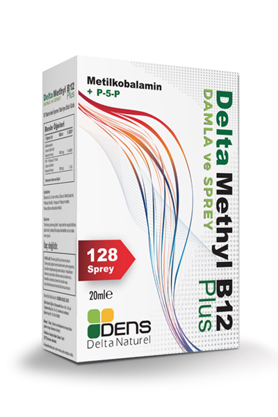 DELTA NATUREL Methyl B12 Plus Spray Methylcobalamin 20 ml