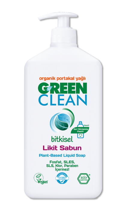 U Green Clean Likit Sabun 500 ml-Portakal