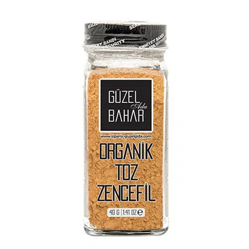 GÜZEL BAHAR Organik Toz Zencefil 40 g