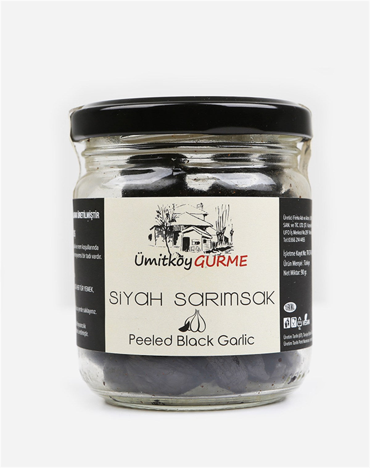 ÜMİTKÖY GURME Siyah Sarımsak Soyulmuş Diş 100 g