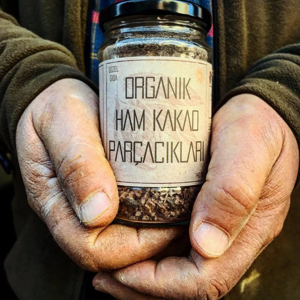 GÜZEL GIDA Organik Ham Kakao Parçacıkları 140 g