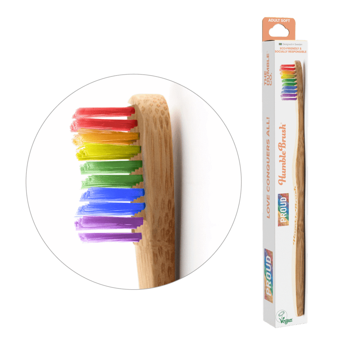 THE HUMBLE BRUSH Bambu Yetişkin Diş Fırçası Soft-Yumuşak PROUD