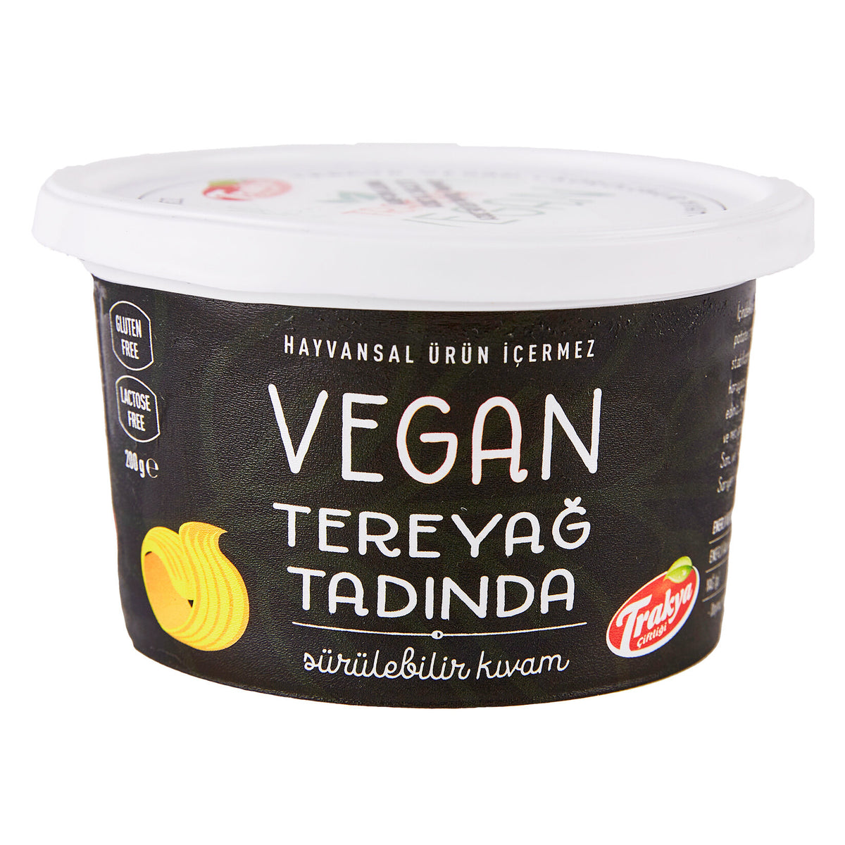 TRAKYA ÇİFTLİĞİ Vegan Kahvaltılık Yağ ( Vegan Tereyağı) 200 g
