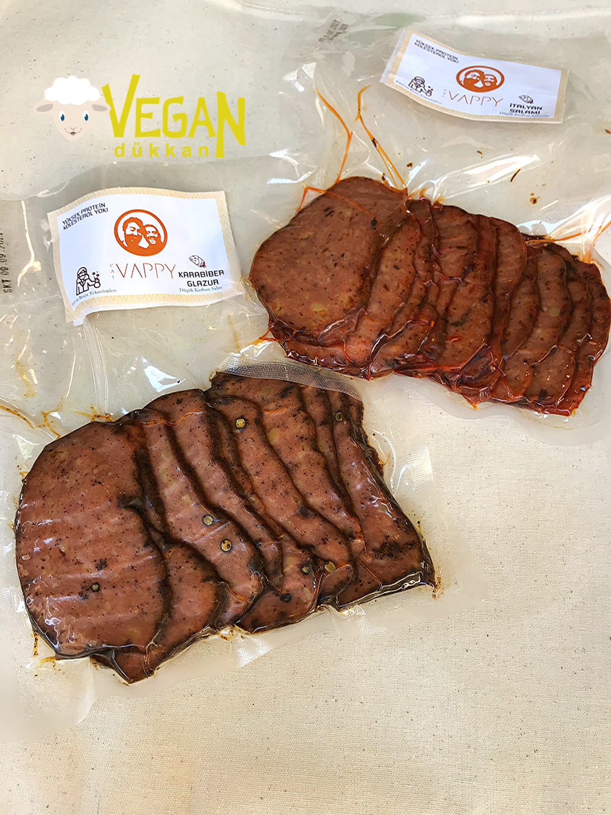 VAPPY Vegan İtalyan Salamı 100 g