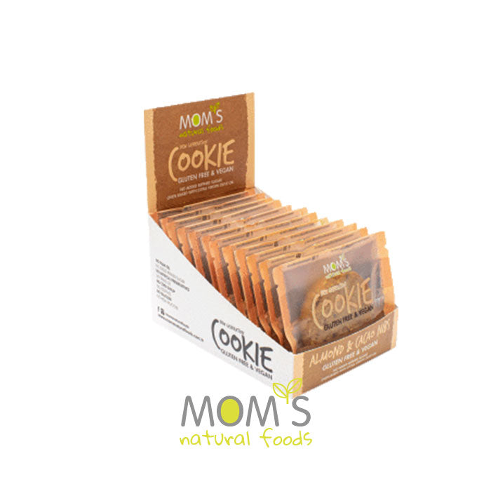 MOM'S Glutensiz Cookie Almond & Cacao Nibs 50 g